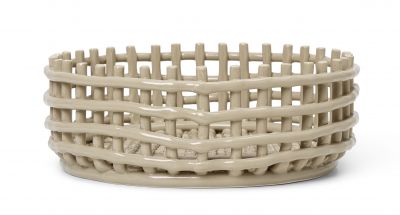 Ceramic Centrepiece Korb Cashmere Ferm Living